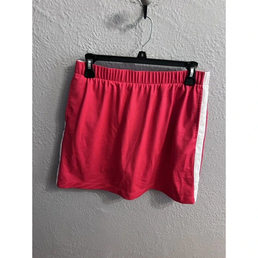 Nike Skirt Womens Size Medium Skort Tennis Golf Red White